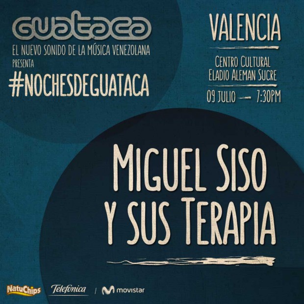 Miguel Siso en las Noches de Guataca de Valencia. Foto: Guataca Producciones